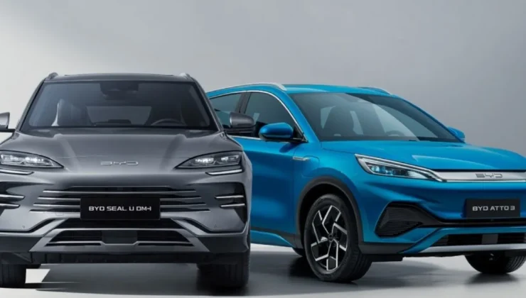 BYD fiyat listesi güncellendi! Mart 2025 BYD Dolphin, Atto 3, Han, Tang ve Seal modelleri ne kadar oldu?