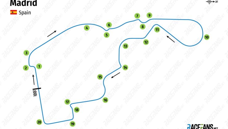 Official video simulation of Spain’s Madring reveals new details of track | Formula 1