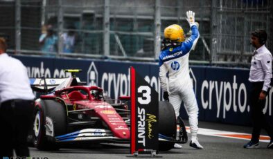 Hamilton reveals he nearly had same crash as Leclerc before sprint race | Formula 1