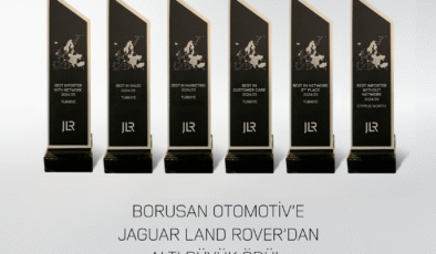 Jaguar Land Rover’dan Borusan Otomotiv Grubu’na  Altı Ödül
