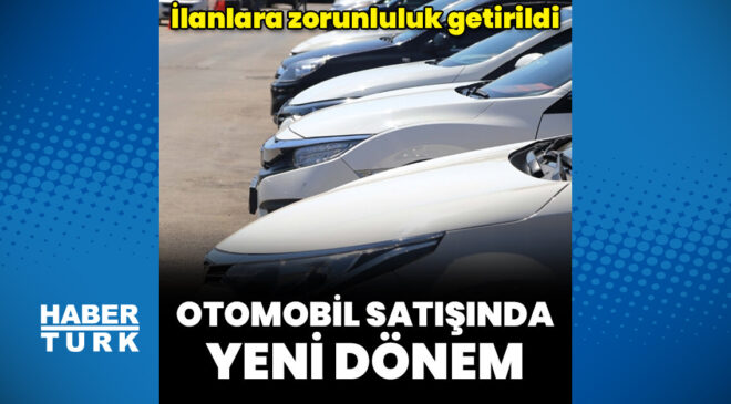 Taşıt ilanlarında “yetki doğrulaması” zorunluluğu