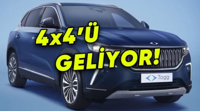 Togg T10X 4More Geliyor: Türkiye’nin Otomobili 4×4 ile Yollara Çıkıyor!