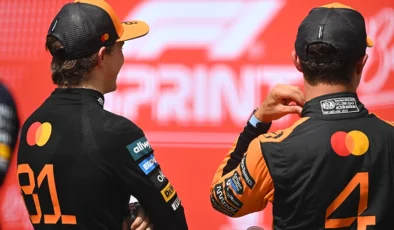 McLaren Spa’da Rüzgarı Arkasına Aldı! Norris Pole, Piastri 2. Sırada