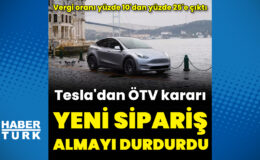 Tesla yeni sipariş almayı durdurdu
