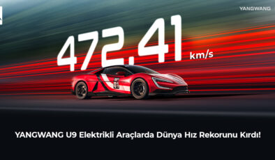 BYD YANGWANG U9, 472 km/sa Hıza Ulaşarak Elektrikli Araç Hız Rekorunu Kırdı