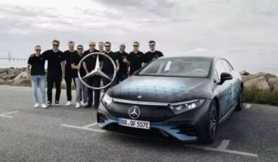 Mercedes’ten yeni rekor: Tek şarjla 1205 km