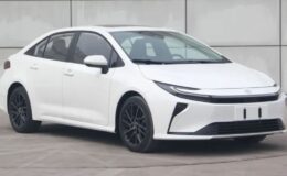 Yeni Corolla Çin’de ortaya çıktı