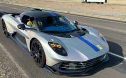 Test Sırasında Polis Durdurdu, 1064 Beygirlik Aston Martin Valhalla Utah’ta Göz Kamaştırdı