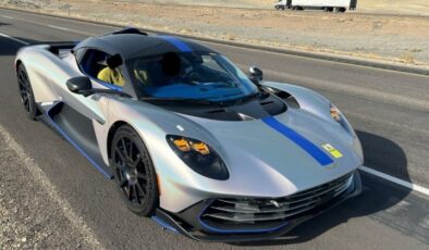 Test Sırasında Polis Durdurdu, 1064 Beygirlik Aston Martin Valhalla Utah’ta Göz Kamaştırdı