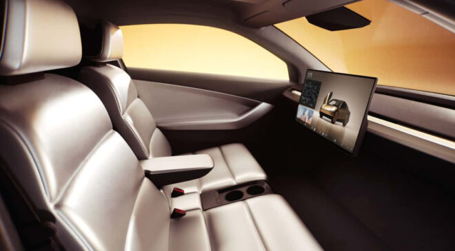 Direksiyonsuz otomobil için düğmeye basıldı