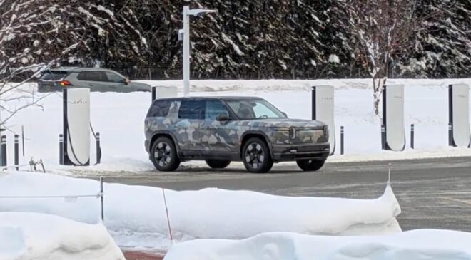 Rivian’ın Avrupa pazarı için geliştirdiği otomobil görüntülendi