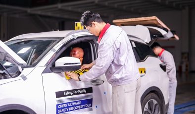 Chery Üç Araçlı Çarpışma Testiyle Maksimum Güvenliği Gözler Önüne Seriyor!