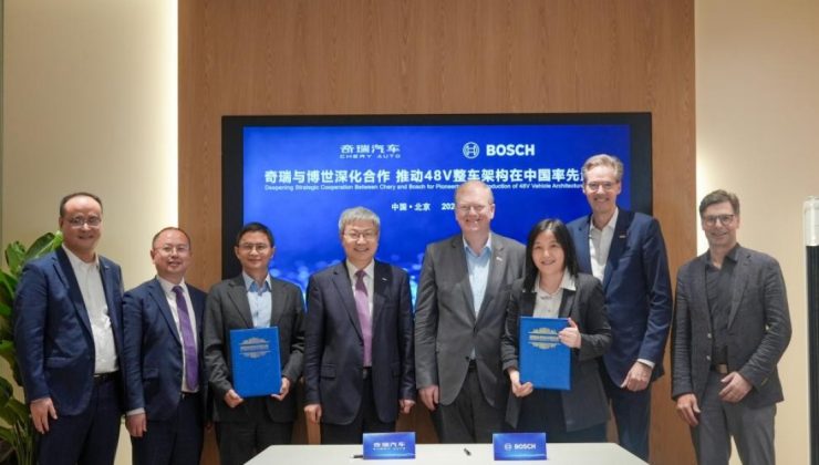 Chery ve Bosch’tan iş birliği