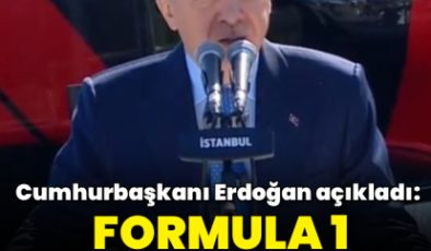 İstanbul sokaklarında Formula 1 şov