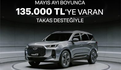 Chery’den Mayıs Ayına Özel TIGGO7 ve TIGGO8 Kampanyası!