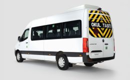 Okul servisi elektrikli oldu