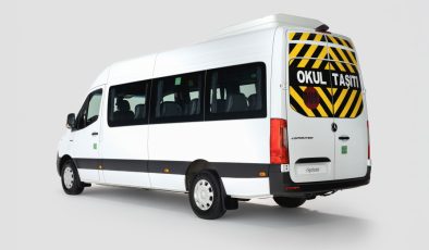 Okul servisi elektrikli oldu