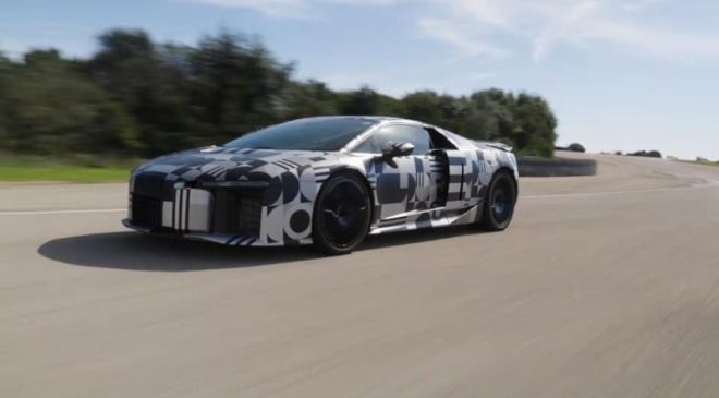 Audi’den yeni süper otomobil: Nuvolari’nin pist testleri başladı