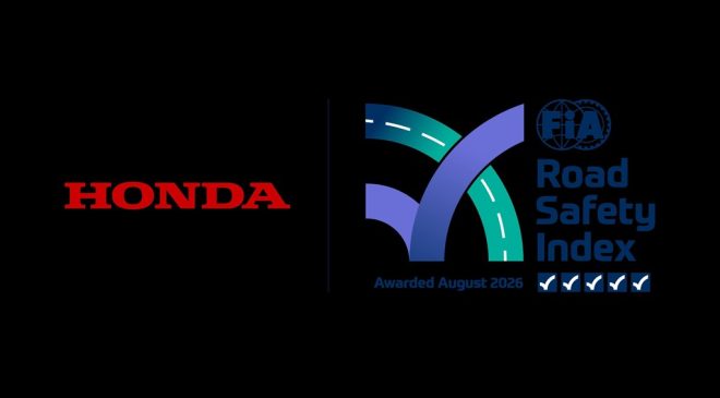 Honda, FIA Yol Güvenliği Endeksi’nde 5 Yıldız Alan İlk Şirket Oldu
