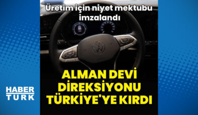 Alman devi Türkiye’de üretimi değerlendirecek